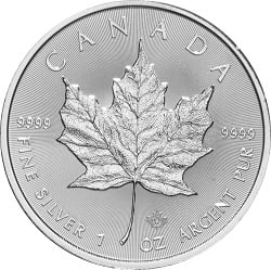 1oz Maple Foglia dAcero Canadese